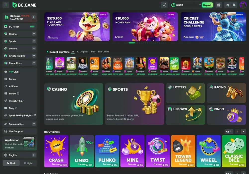 BC.Game – Beste No KYC Casino voor Crypto Spelers