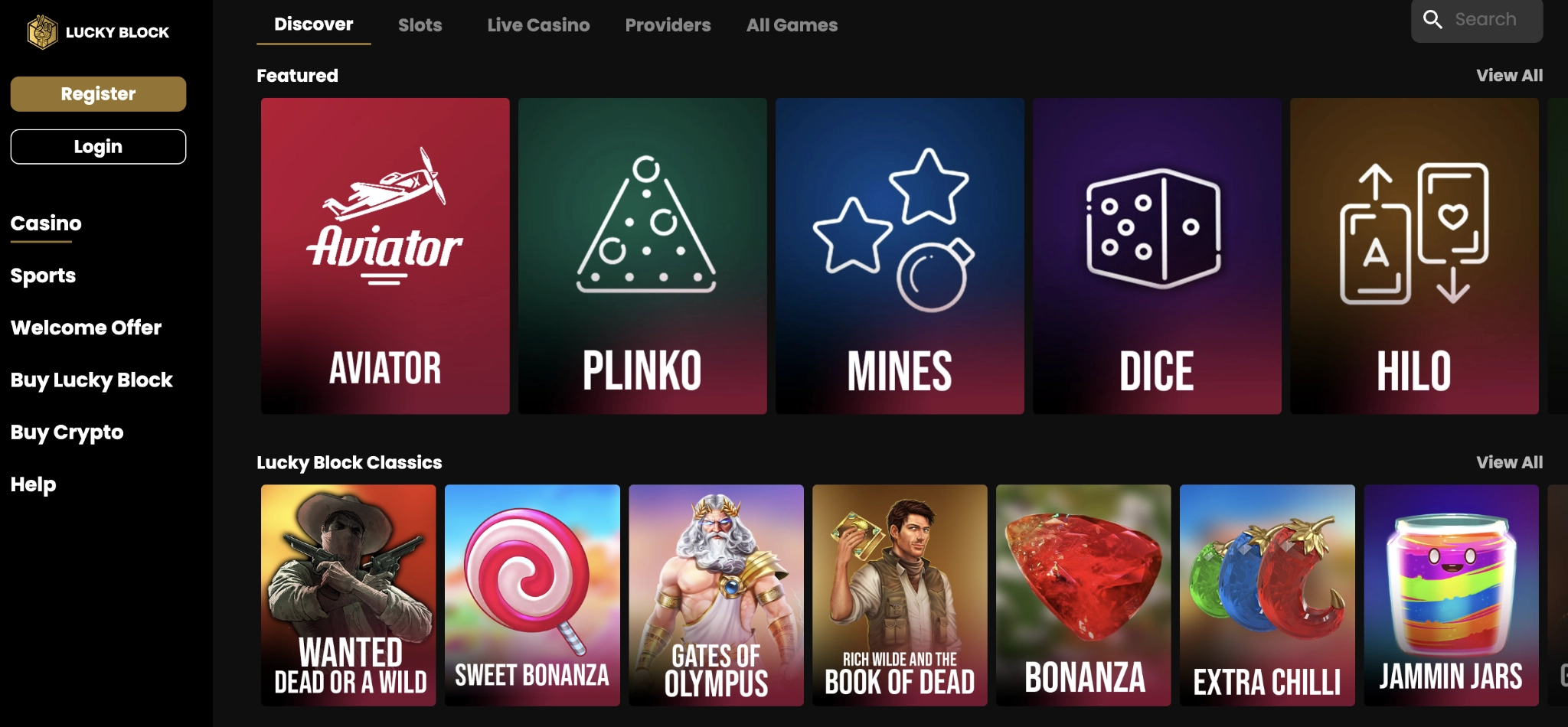 Lucky Block – Beste No KYC Casino voor Bonussen