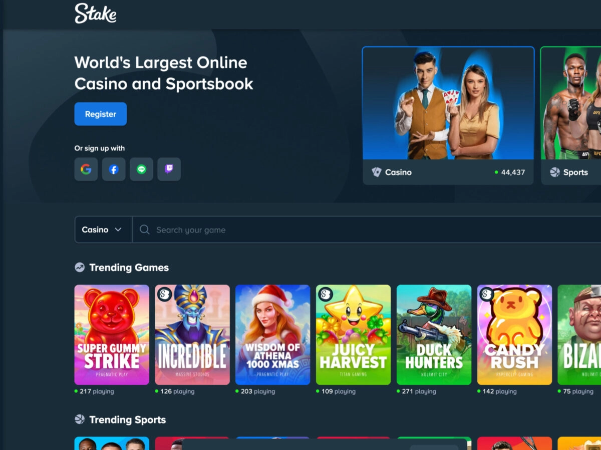 Stake – Beste No KYC Casino met Live Casino